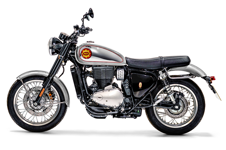 bsa gold star silver dawn